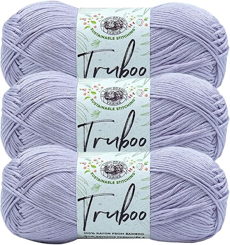 Vista 52 de Lion Brand Yarn - Truboo Yarn (1 madeja), Cameo