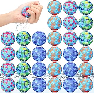 Reusable Water Float Balls Pool Beach Toys for Outdoor Summer Activities...
