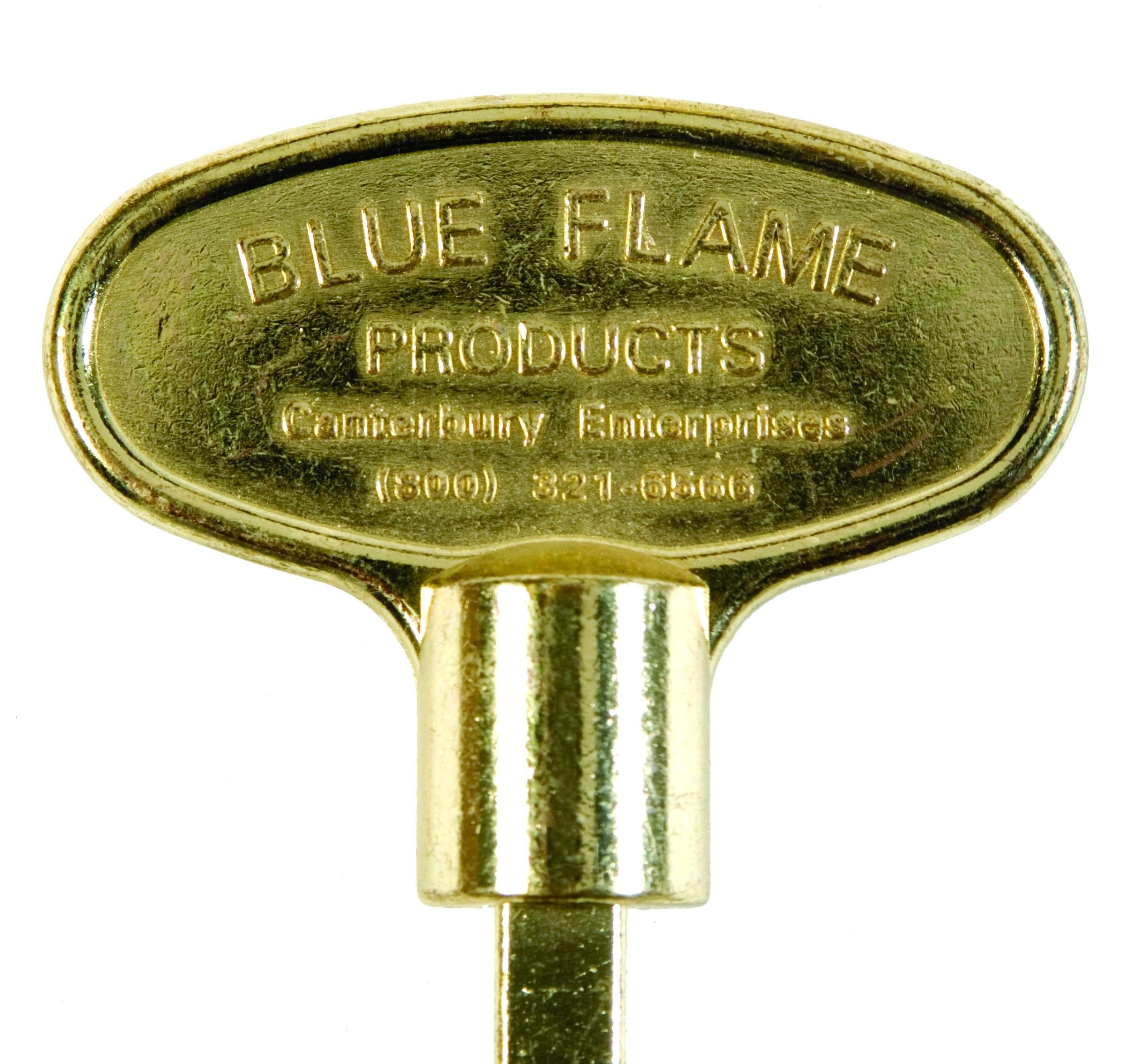 Clé de vanne de gaz Canterbury Enterprise avec levier de 3 pouces en laiton robuste