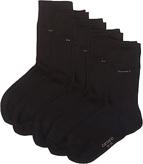 Camano Unisex Pack of 5 Ca-Soft Cotton Socks for Men and Women