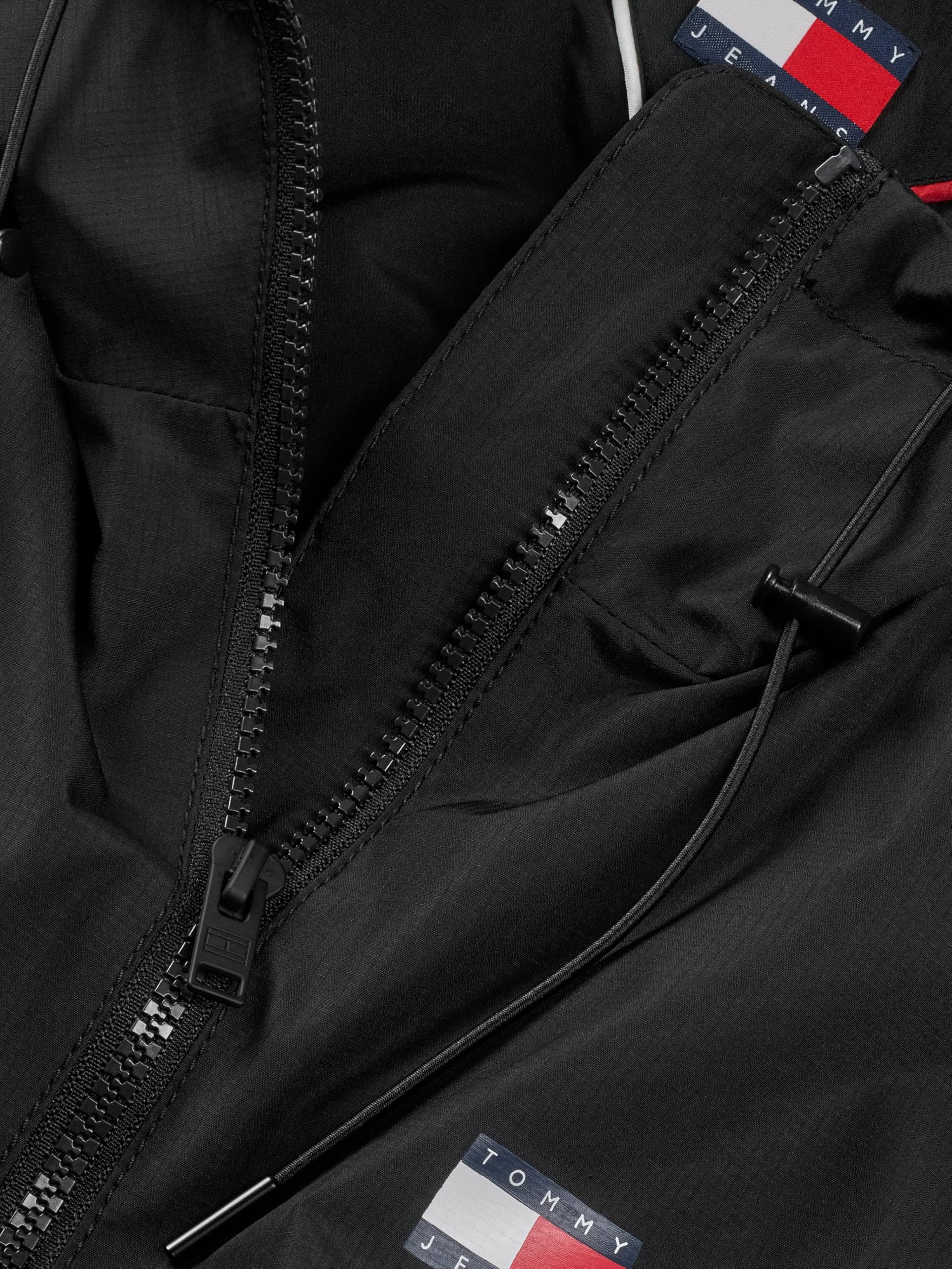 Tommy Jeans Donna Giacca a Vento Essential con Cappuccio