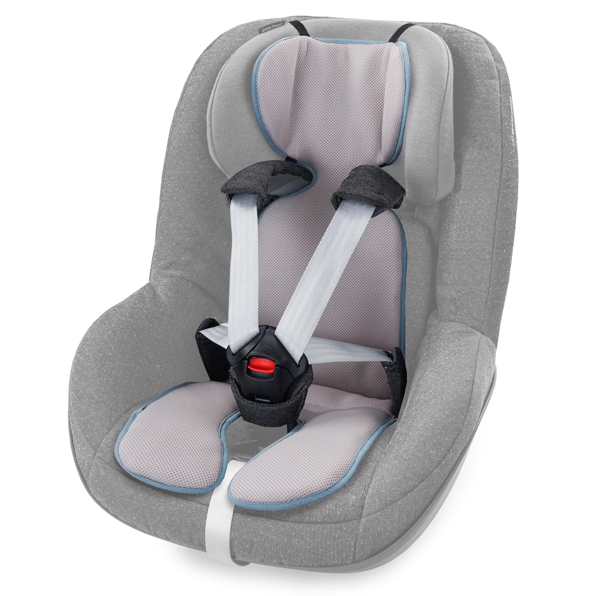 Coolair Sitzauflage für Kindersitze Gruppe 1 (9 kg bis 18 kg) I Atmungsaktive Sommer Sitzeinlage Autositz I Sommerbezug - Kühlt und schützt den Sitzbezug vor Flecken