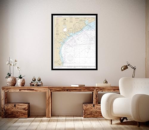 Miniatura 2 de Carta Náutica Decorativa - Gráfico NOAA 11300, Mapa de Calidad de Impresión Artística, Adecuado para Enmarcar. Arte de Pared, Impreso bajo Demanda.