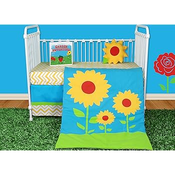 sunflower baby bedding