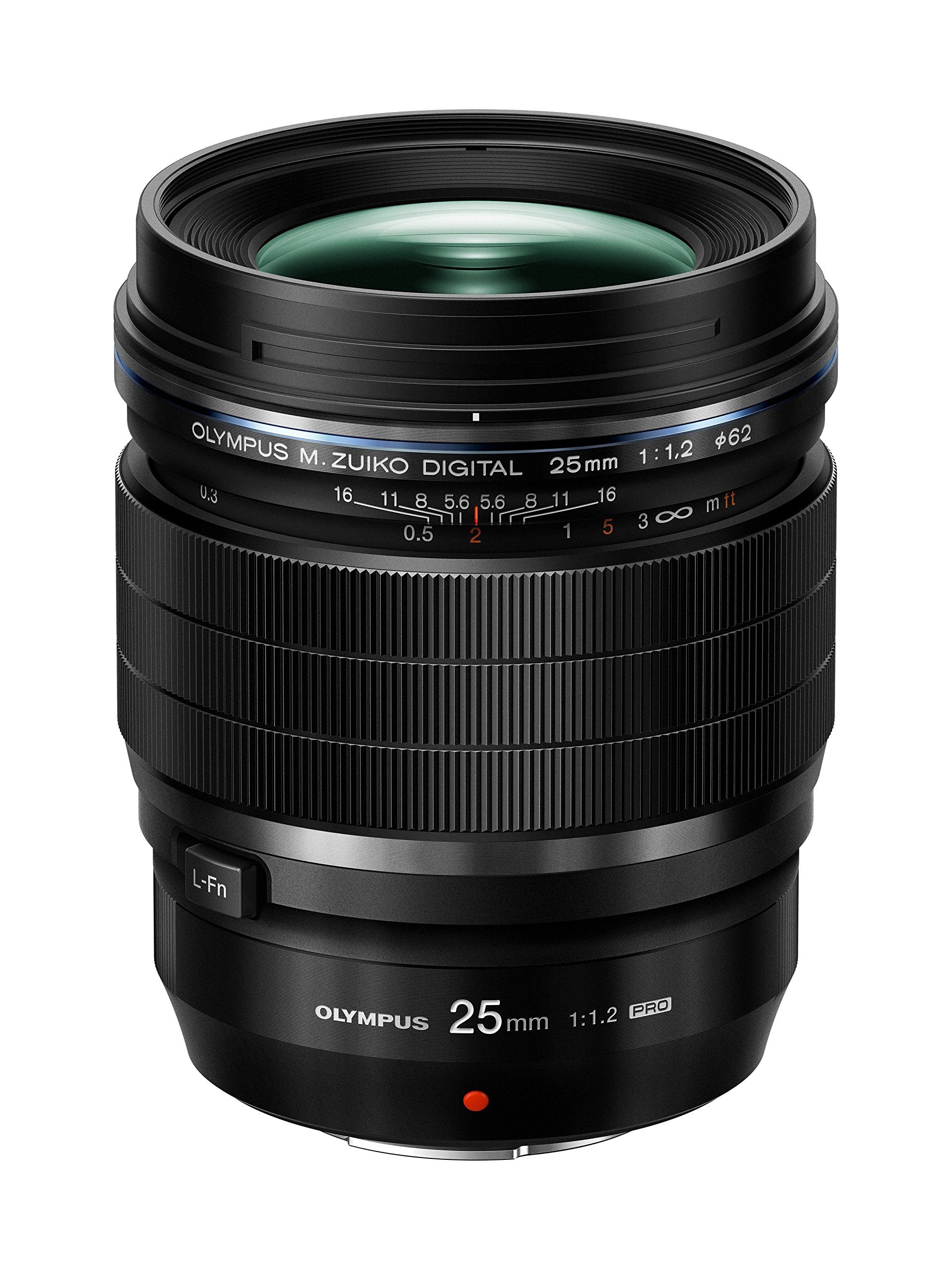Amazon.com : Olympus M.Zuiko Digital ED 25mm f1.2 PRO Lens, Black  