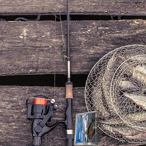 Miniatura 8 de Señuelo de pesca de lubina, cucharas de pesca, señuelos de pesca de superficie con anzuelos de tres puntas, señuelos de pesca de trucha, aparejos de