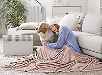 Vista 249 de Utopia Bedding - Manta de vellón de lujo, mullida, antiestática; manta de suave microfibra de 8.8 oz/yd² (300 g/m²) para cama; tamaño individual