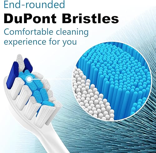 Miniatura 3 de POSWEENR Cabezales de repuesto para cepillos de dientes Philips Sonicare, compatibles con cabezales de cepillo de repuesto Phillips Sonicare,