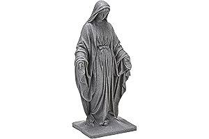 EMSCO Group Religious Virgin Mary Statue with Lifelike Appearance