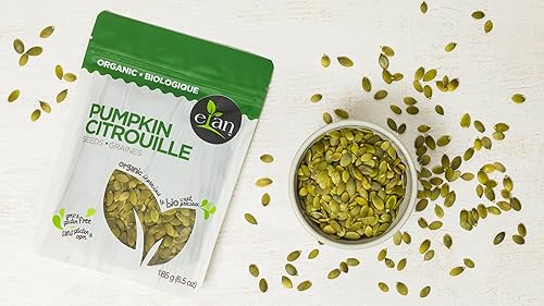Miniatura 3 de ELAN Semillas de calabaza crudas orgánicas, 6.53 oz (paquete de 2)