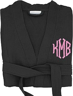 Personalized Waffle Bridesmaid Kimono Robe - Wedding Bridal Party Robes ...