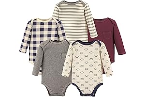 Discover Delightful Fall-Winter Essentials: Hudson Baby Unisex Cotton Bodysuits