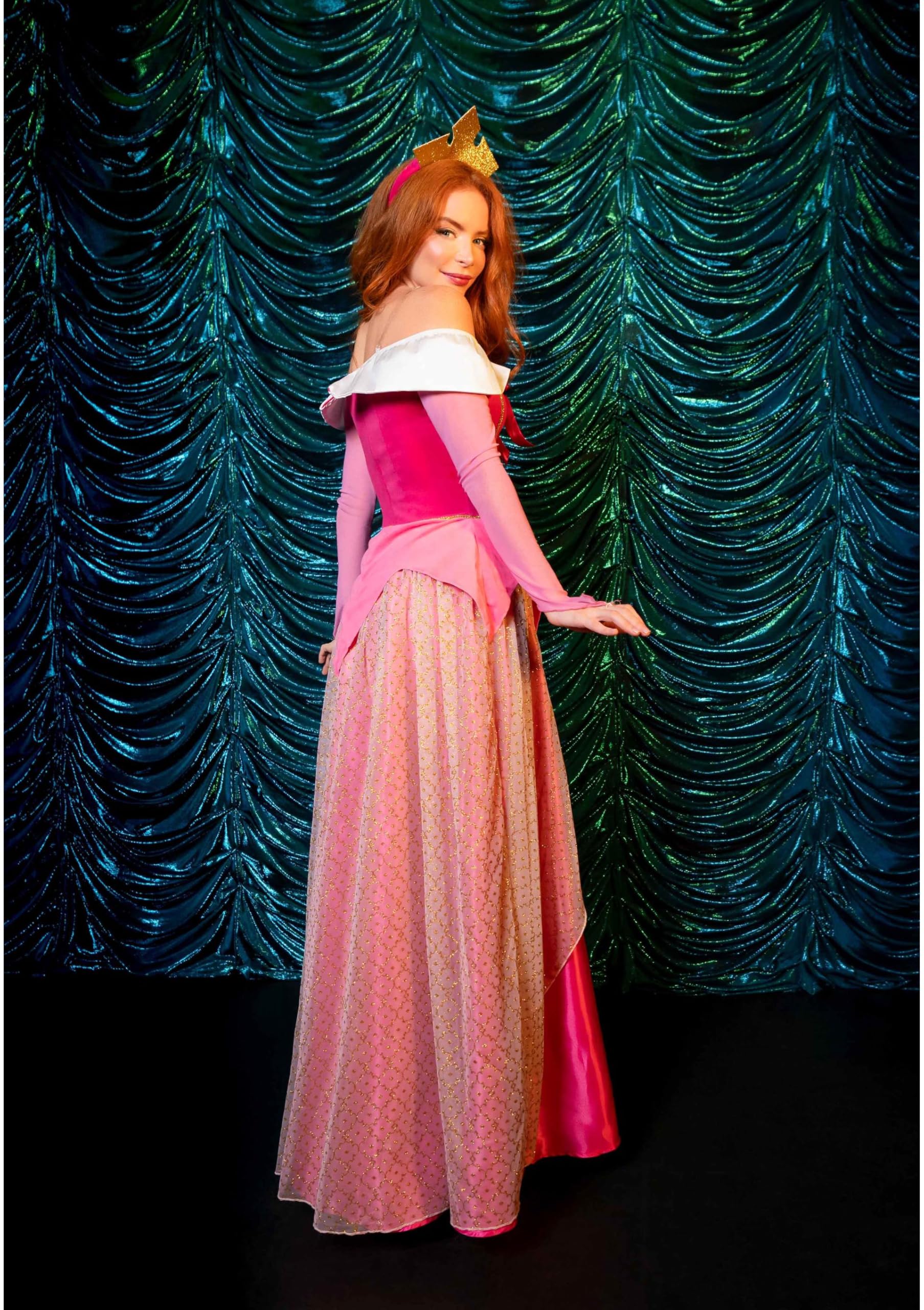 Leg Avenue Fantazyjna sukienka Kobiety Classic Sleeping Beauty Princess Aurora Costume (1 w zestawie)