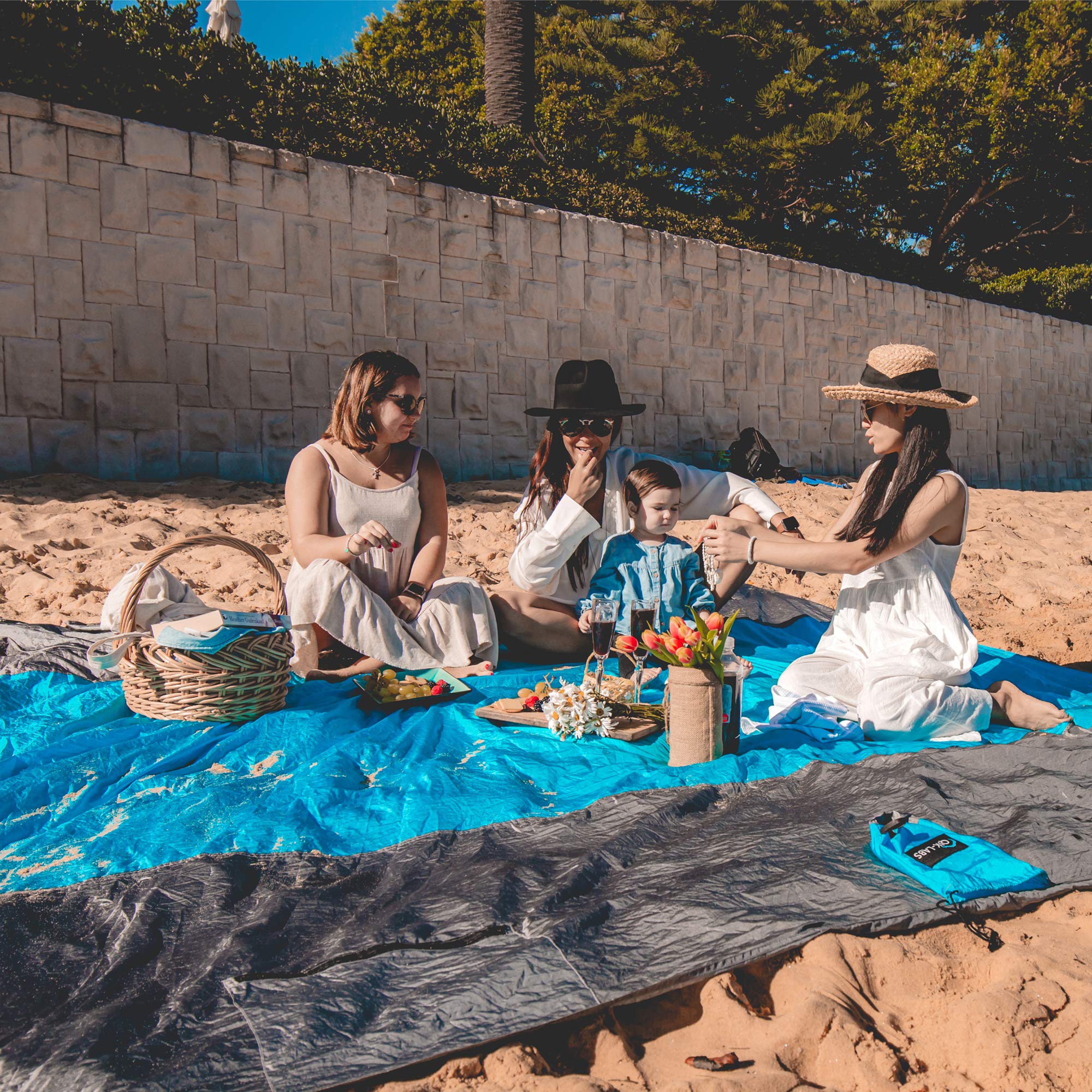 OverseasStore店Beach Blanket Sandproof Sand Mat Beach Beach Picnic Waterproof for Beach Oversized