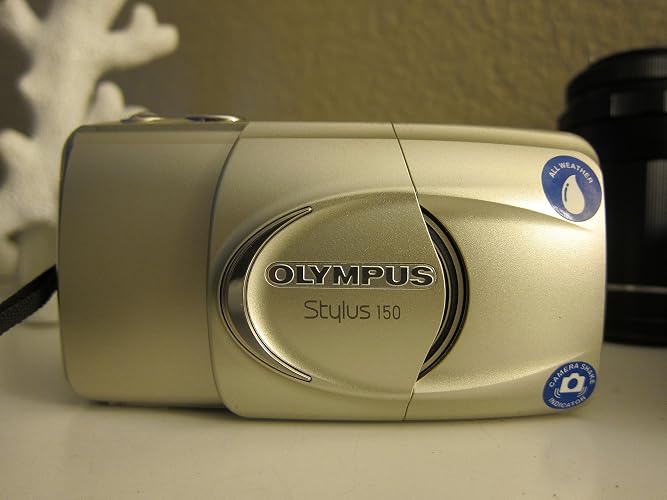 OM System OLYMPUS Stylus 150 QD Date 35mm Camera w/ 37.5-150mm Zoom