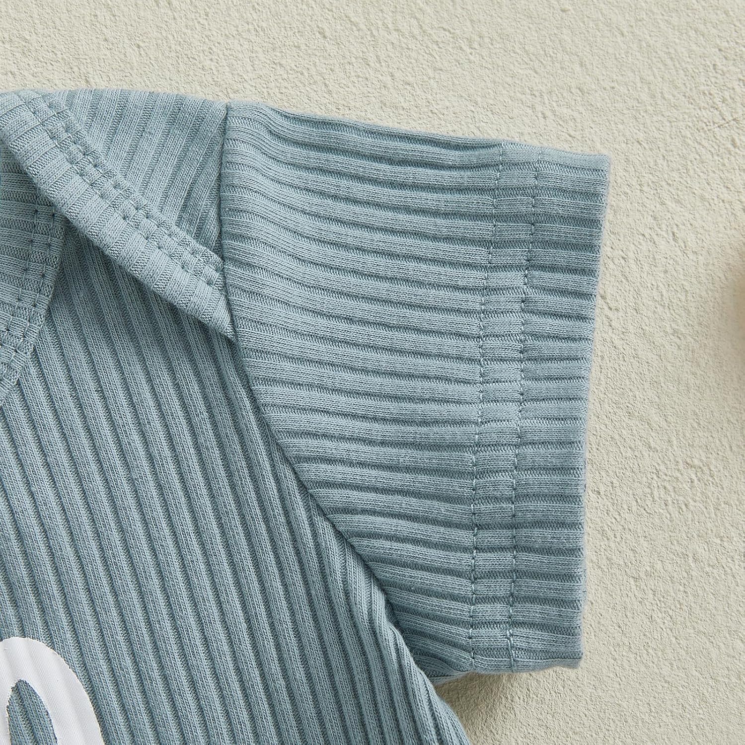 Newborn Infant Baby Boy Summer Outfit Little Bro Letter Print Stripes Romper Shorts Set 2Pcs Clothes Set 3 6 12 18M - Image 6