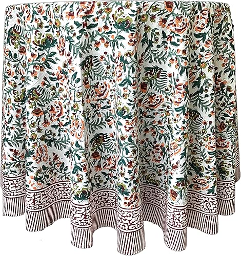 ATOSII Mantel (verde Ambrosia, 90 pulgadas (redondo)) ATOSII Mantel (verde Ambrosia, 90 pulgadas (redondo))