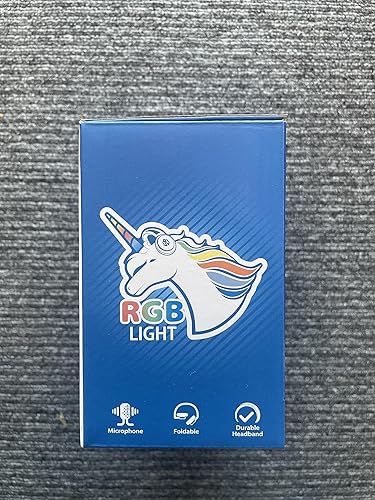 Miniatura 12 de iClever BTH12 - Auriculares para niños, luces LED coloridas con Bluetooth con volumen de 748594dB limitado sobre la oreja, tiempo de reproducción de