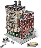 Vista 9 de Wrebbit3D Friends - Rompecabezas 3D modelo de Central Perk 440 piezas de rompecabezas reales Construye el icónico café de la serie de televisión