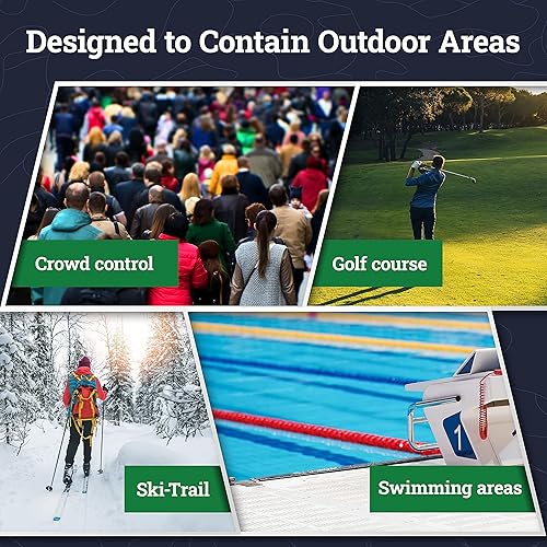 Miniatura 5 de SGT KNOTS Cuerda de polipropileno trenzado hueco (316 pulgadas  34 pulgadas)  Cuerda de barrera  hidrofóbica  Resistente a la humedad y productos