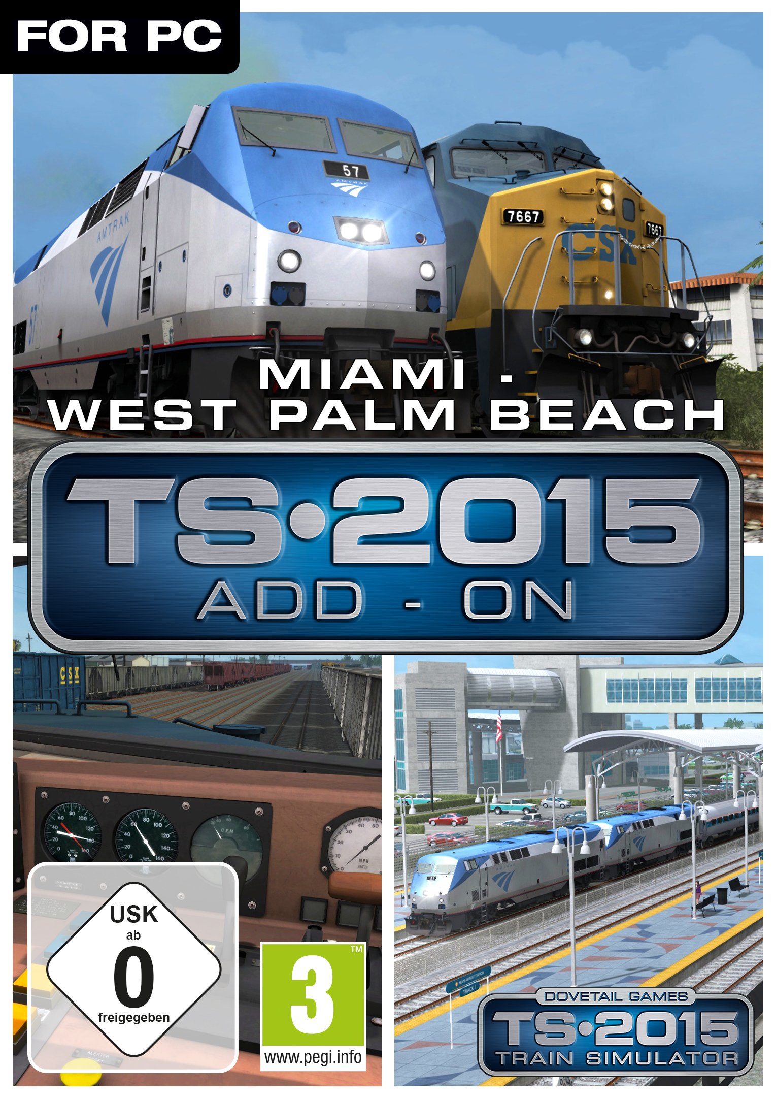 Train Simulator 2015 Miami West Palm Beach DLC simulation ferroviaire PC Windows - 8