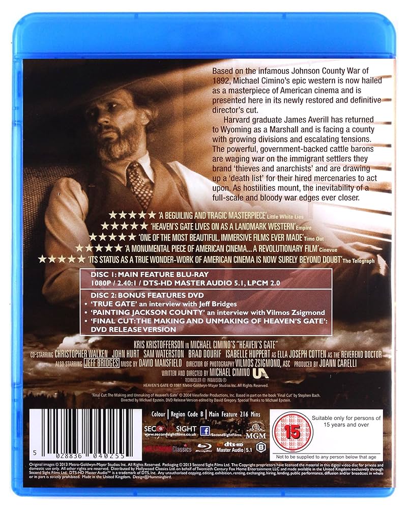 天国の門〈完全版〉 [Blu-ray] mxn26g8 天国の門〈完全版〉 [Blu-ray] mxn26g8 Amazon.co.jp: 天国の門