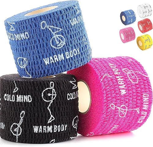 Miniatura 18 de WARM BODY COLD MIND Cinta para Pulgar de Levantamiento de Pesas de 1.85" - Cinta de Agarre en Gancho para Powerlifting, Cross Training, Cinta de 3