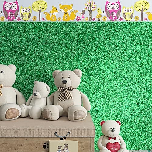 Miniatura 55 de FunStick Papel tapiz dorado champán con purpurina para despegar y pegar, papel de contacto con purpurina dorada para armarios, papel tapiz Dorado