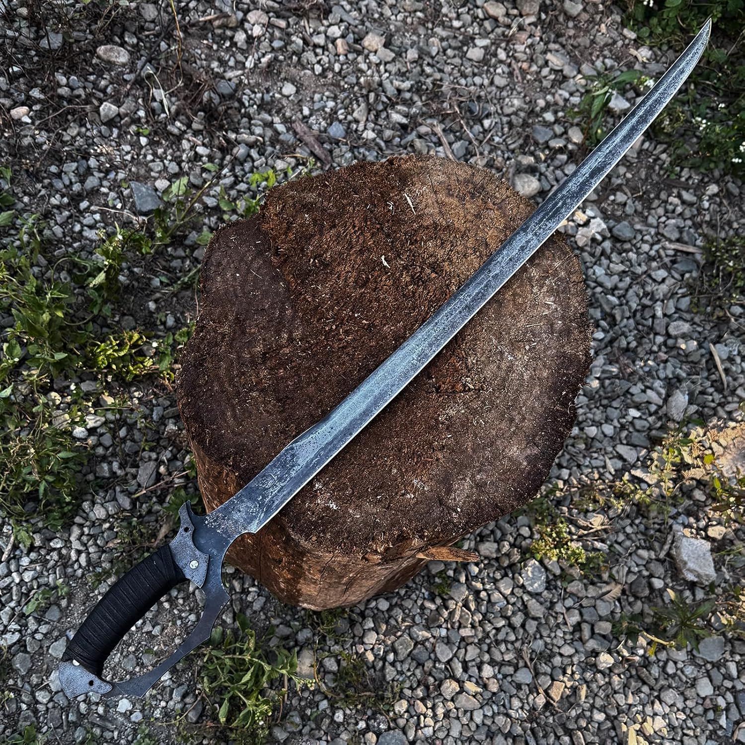 High Manganese Steel Blade Machete for Cutting Trees Heavy Duty Full Tang Outdoor Survival Hunting Tactical Sword - Image 4