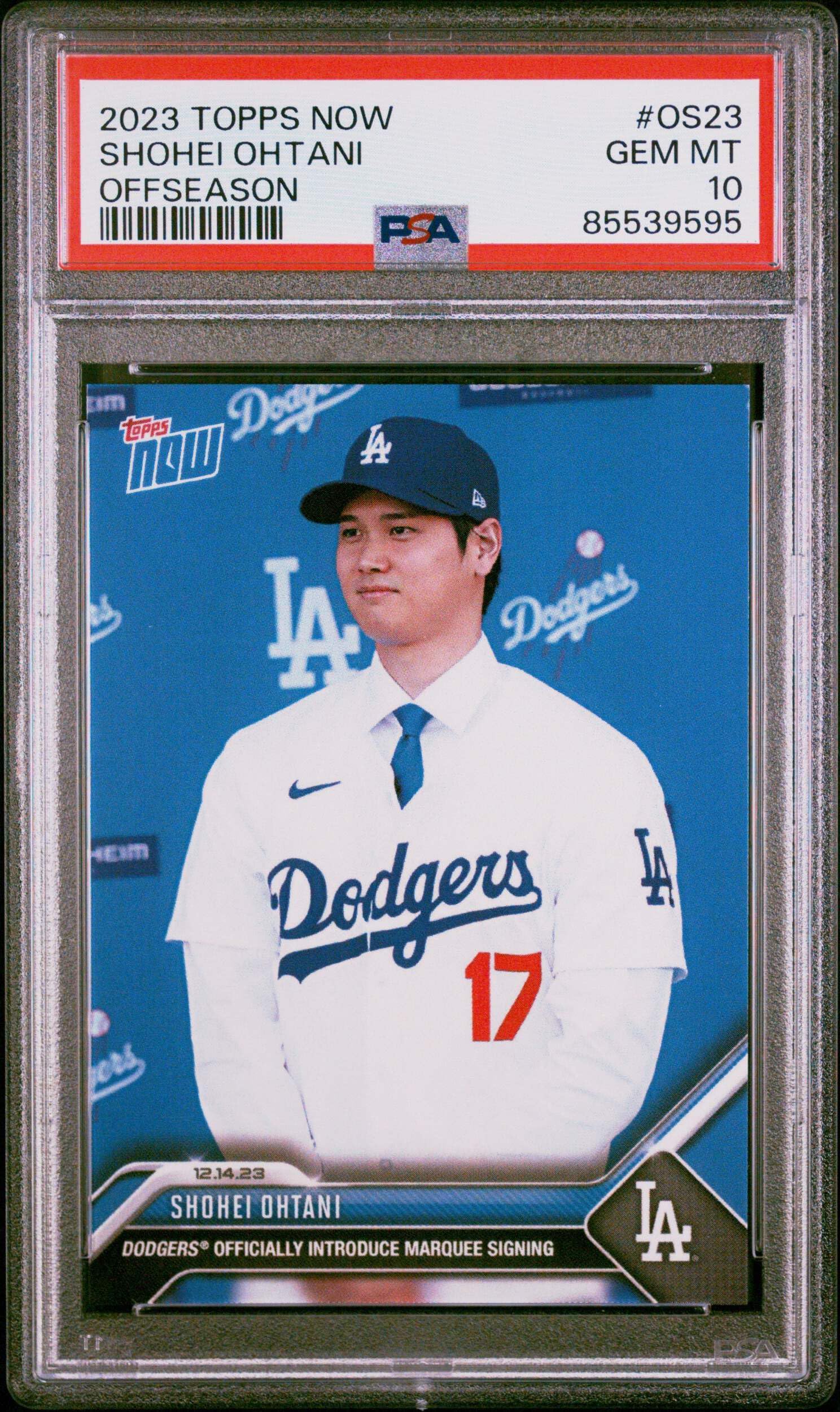 2023 Topps Now Shohei Ohtani Wbc Psa 10 Gem Mint 2023 Topps Now