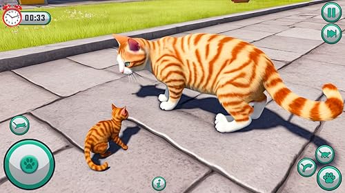 meus jogos de gatinhos virtuais de simulador de gato grávida: a melhor vida de gato de estimação grá