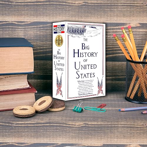 Miniatura 6 de Caja fuerte de libro de desviación de gran historia con páginas reales, caja de bloqueo de llaves, caja de seguridad de desviación, caja de