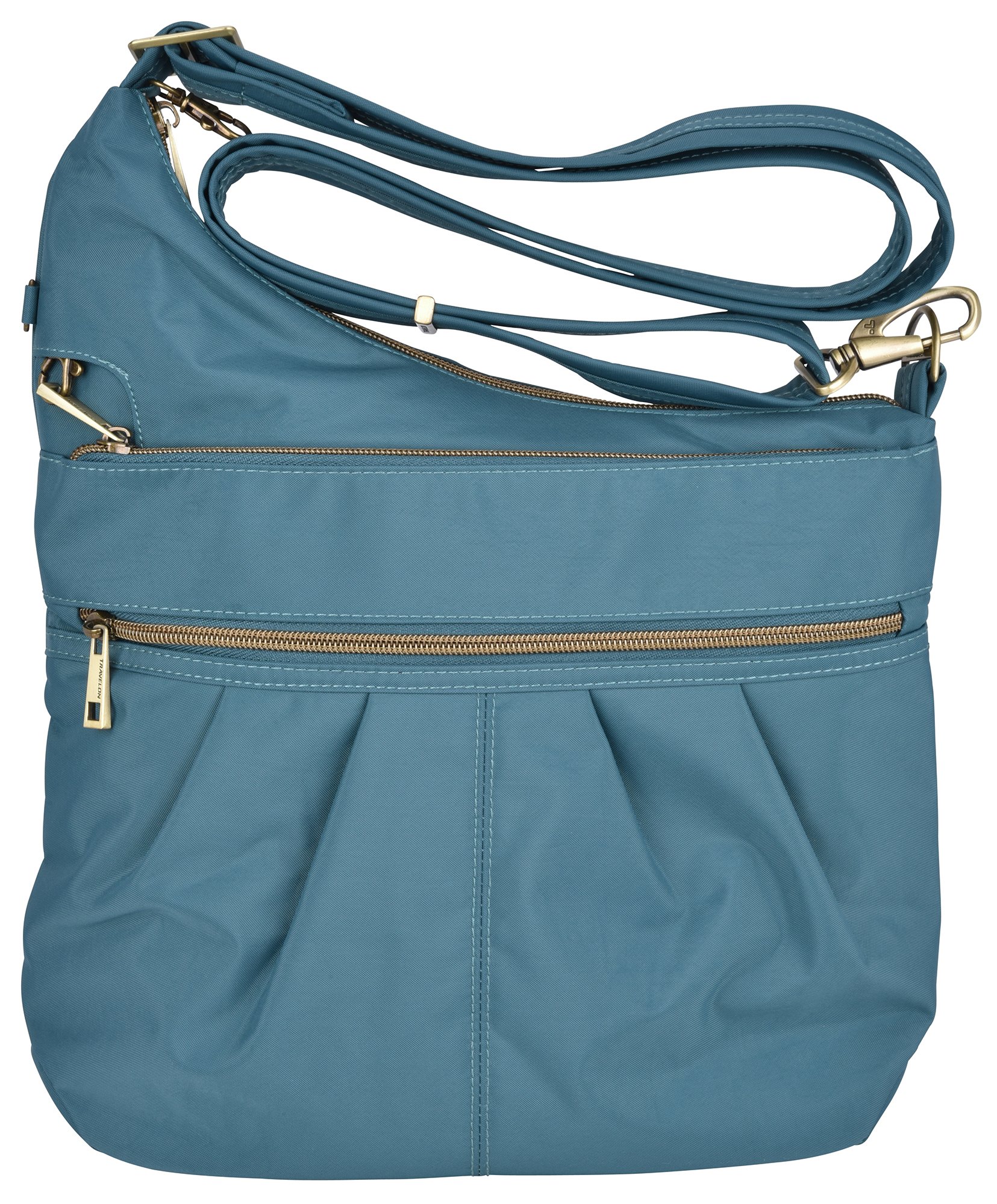 Travelon Anti Theft Signature Compartment Crossbody Straight