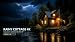 Rainy Cottage Night Ambience 4K for Fire TV | Rain and Distant Thunder Sounds