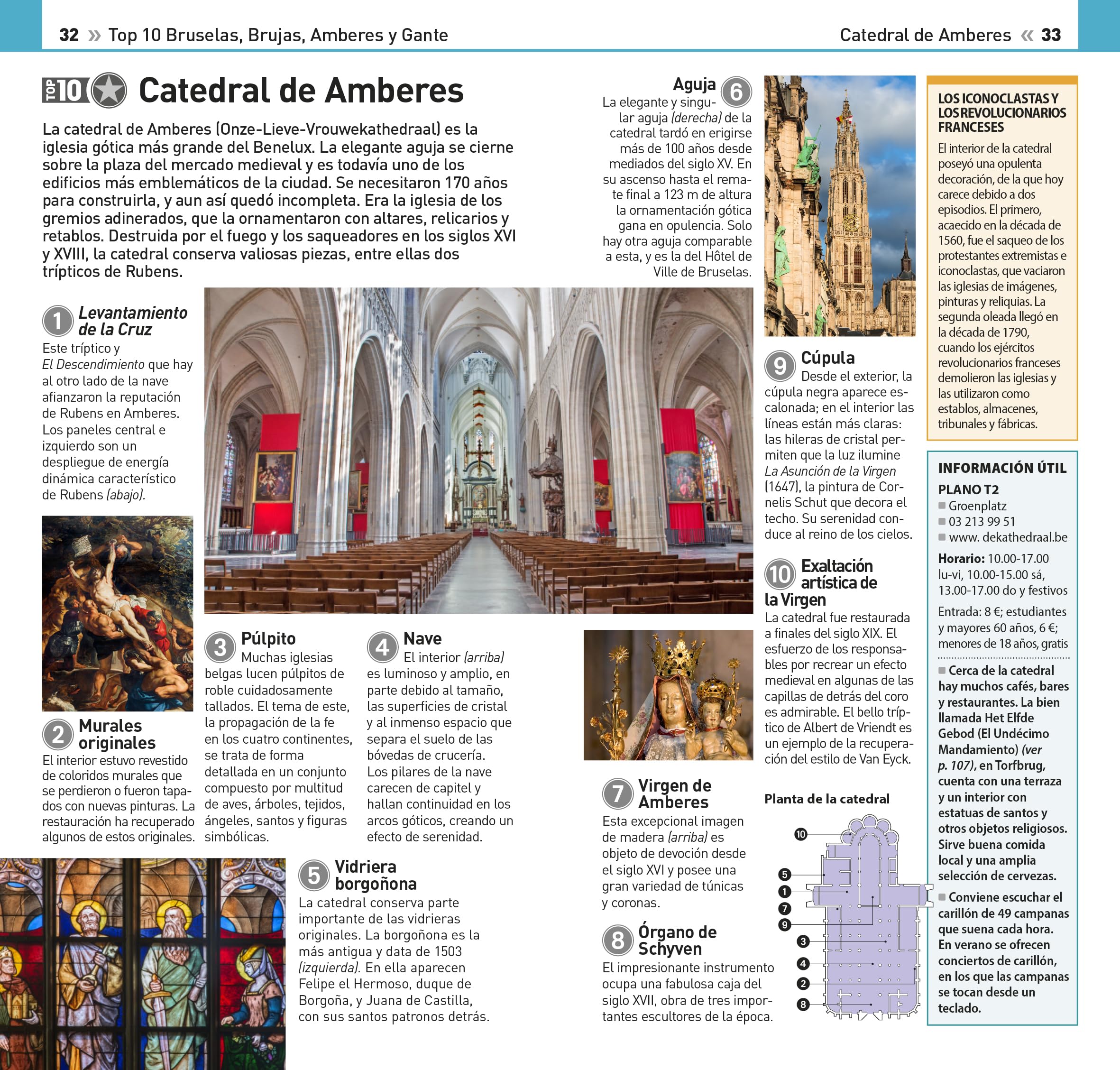 Bruselas, Brujas, Amberes y Gante (Guías Visuales TOP 10): La guía que descubre lo mejor de cada ciudad (Guías de viaje)