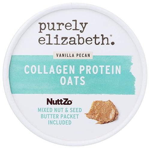 Miniatura 9 de purely elizabeth , proteína de colágeno de avena vainilla y nueces, 2 onzas