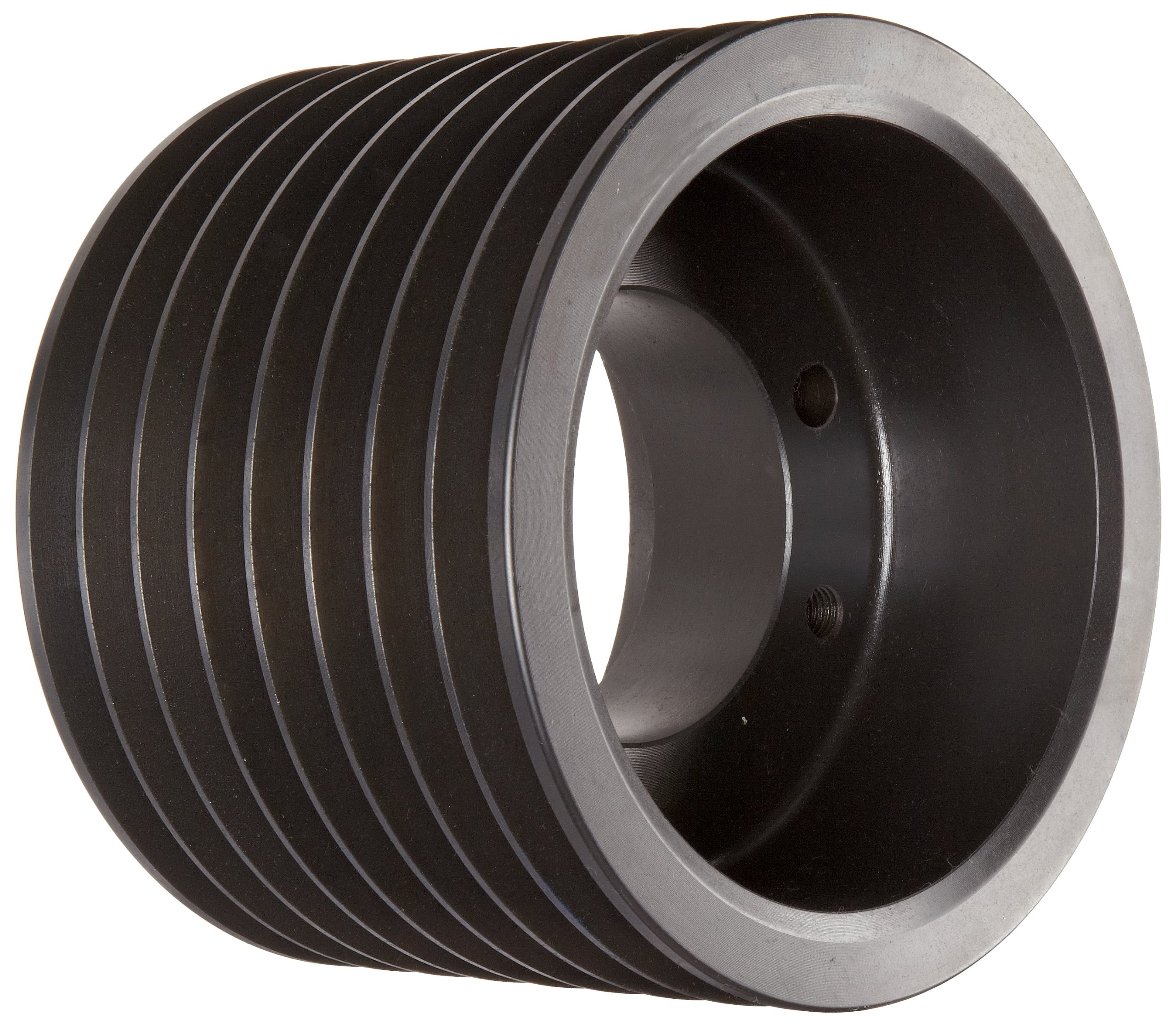 Martin 8 5V 5000 M Hi-Cap QD Sheave, 5V Belt Section, 8 Grooves, M Bushing required, Class 30 Gray Cast Iron, 50