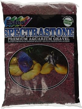Spectrastone Special Red Aquarium Gravel for Freshwater Aquariums, 5-Pound Bag
