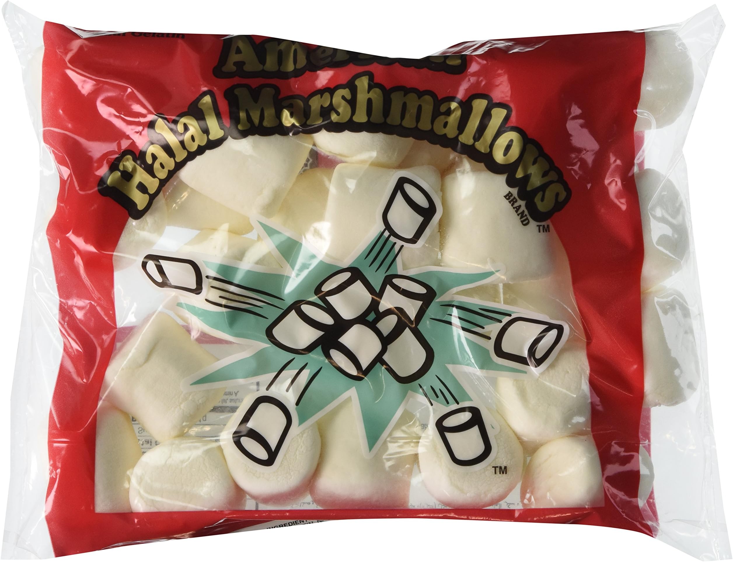 Halal Snacks American Marshmallow, Fish Gelatin, 7 Ounce