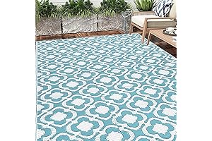 HEBE Outdoor Rug 6'x9' for Kids Play Area Waterproof