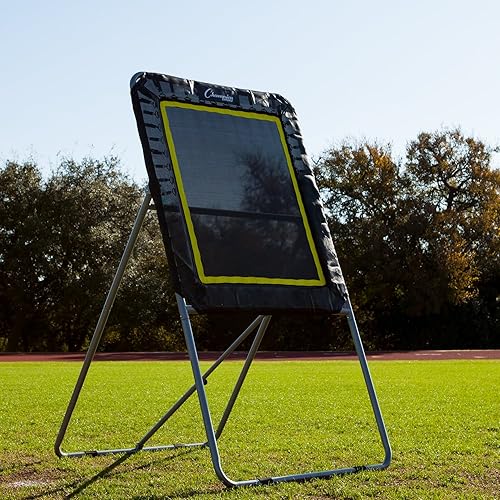 Miniatura 4 de Champion Sports Deluxe Lacrosse Target Ball Return Bounce Back Net Set para entrenamiento profesional, universitario y escuela primaria y ejercicios