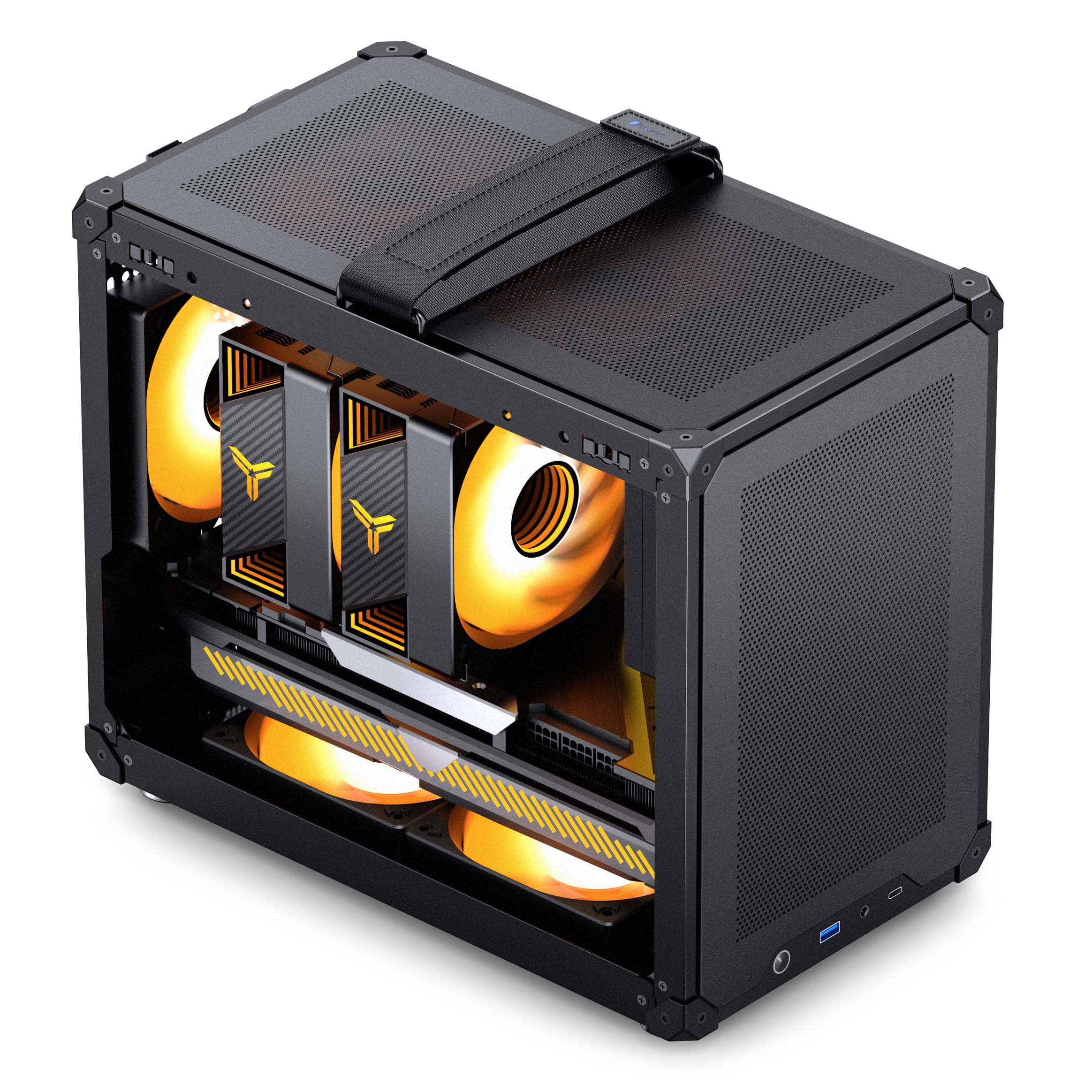 【極美品】Jonsbo C6 Maxブラック 強化ガラスパネル【保護フィルム付】 Amazon.co.jp: JONSBO C6 MAX (Black) : パソコン・周辺機器