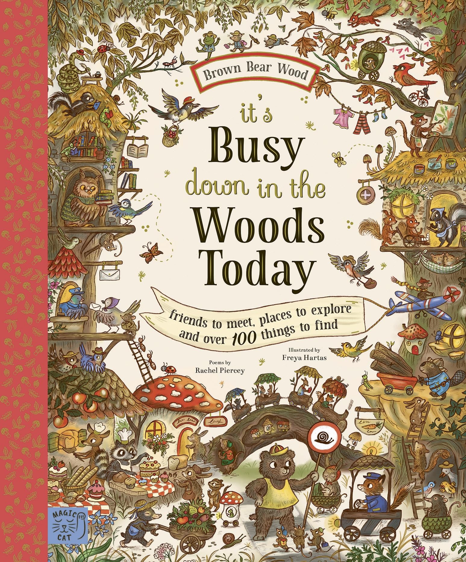 It’s Busy Down in the Woods Today by Rachel Piercey (Hardback Book)
