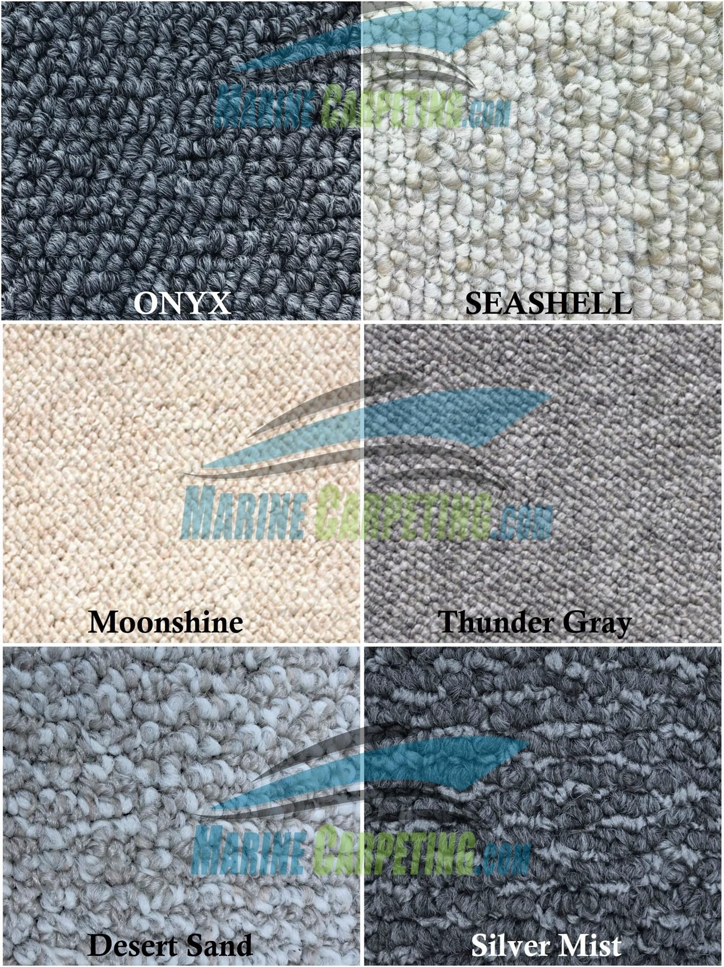 1999-2002 Sea Ray 310 Sundancer 3-Piece Berber Replacement Carpet Set