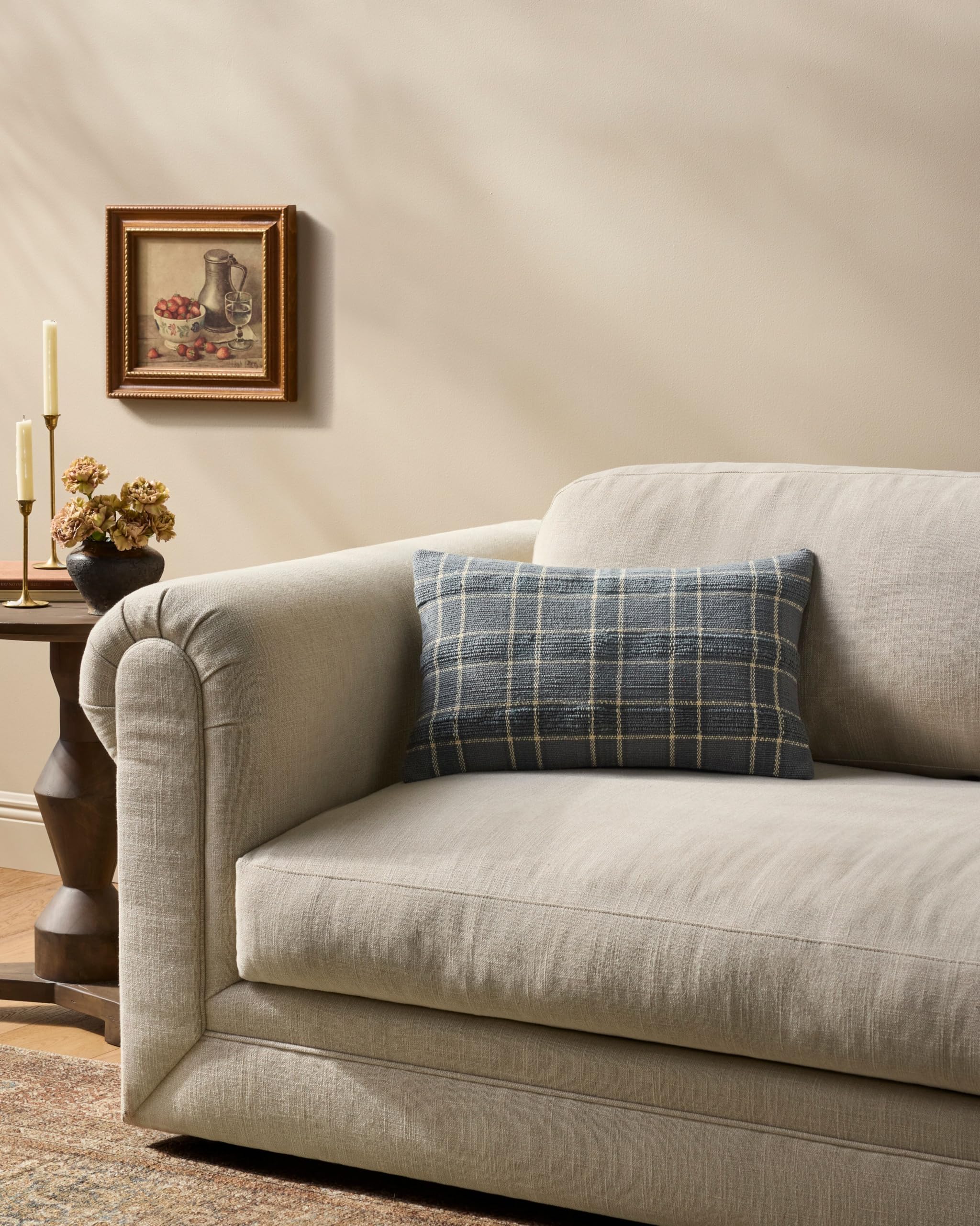 Loloi Amber Lewis Golden Collection PAL0062 Blue/Multi 13'' x 21'' Cover Only Pillow