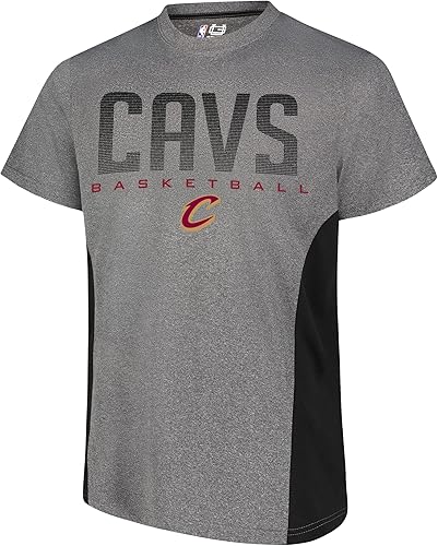 Miniatura 7 de Ultra Game - Camiseta oficial de la NBA para hombre, supersuave y Supreme Negro -,Gris Caliente Carbón,https://www.amazon.com/dp/undefined