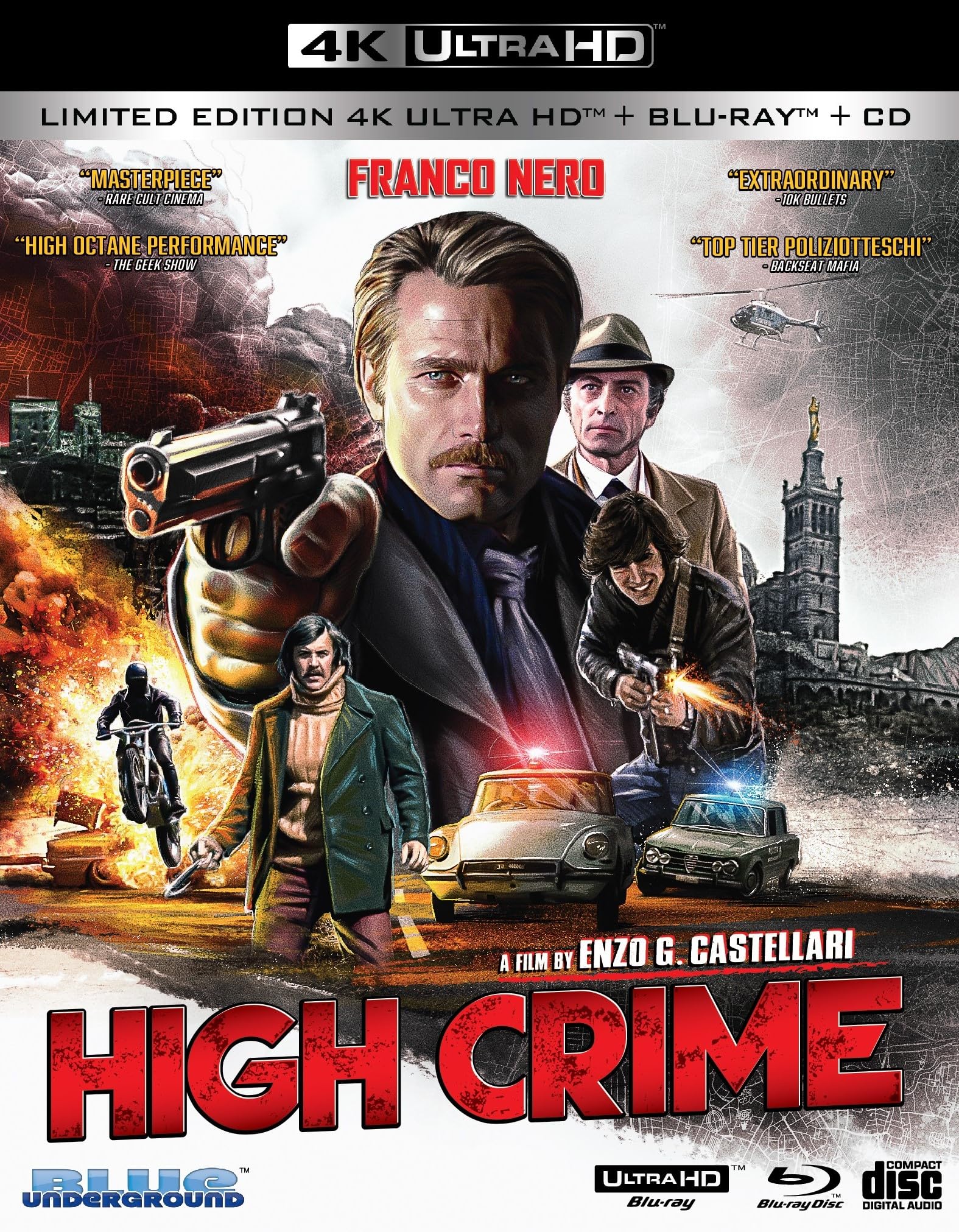 High Crime (Edizione limitata a 3 dischi) [4K UHD+BD+CD]