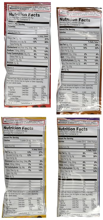 Grandmas Big Cookie Variety Pack, 33 count