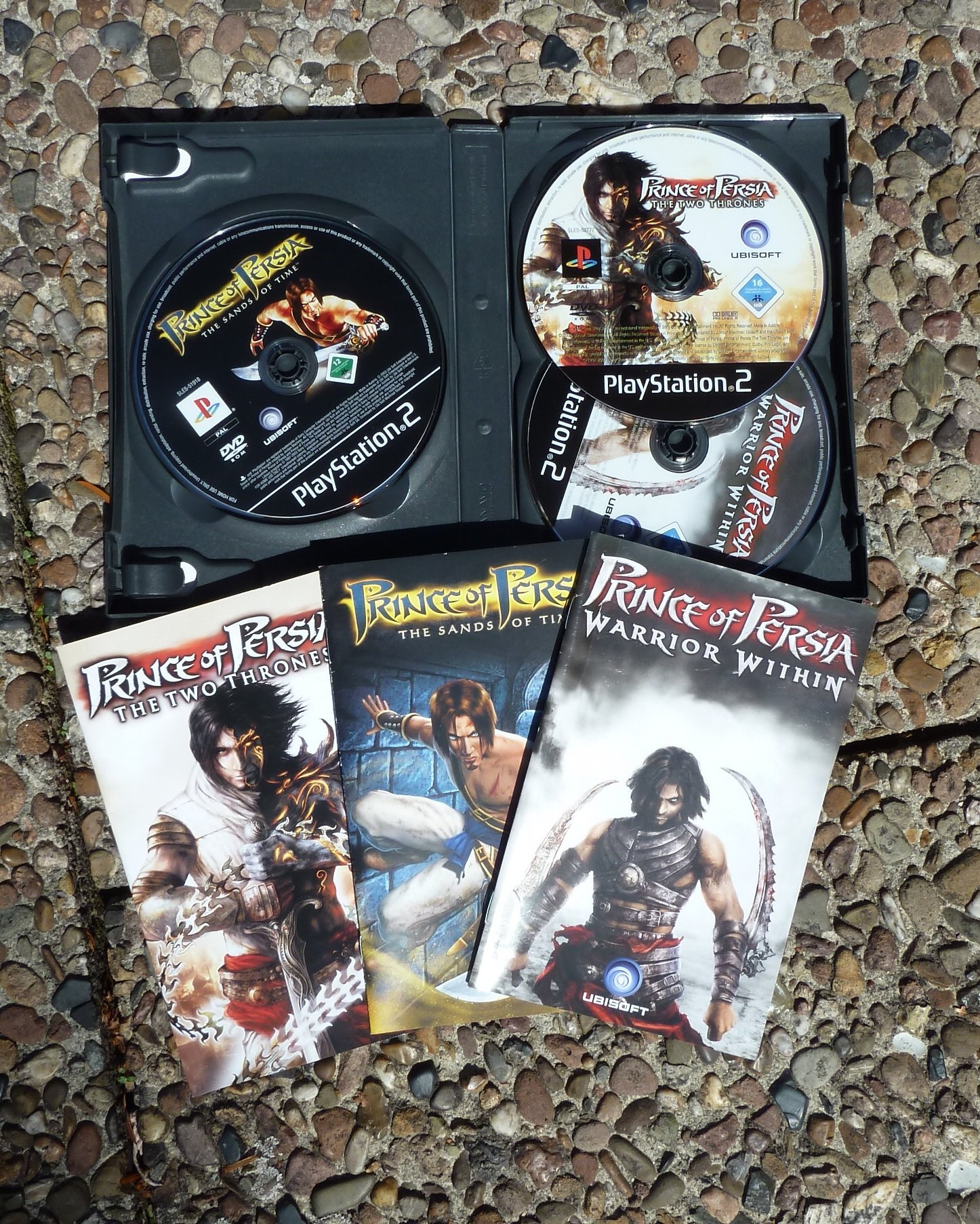 Collector Prince Of Persia Trilogy - Pack 3 Jeux PS2 - PlayStation 2 - État Correct