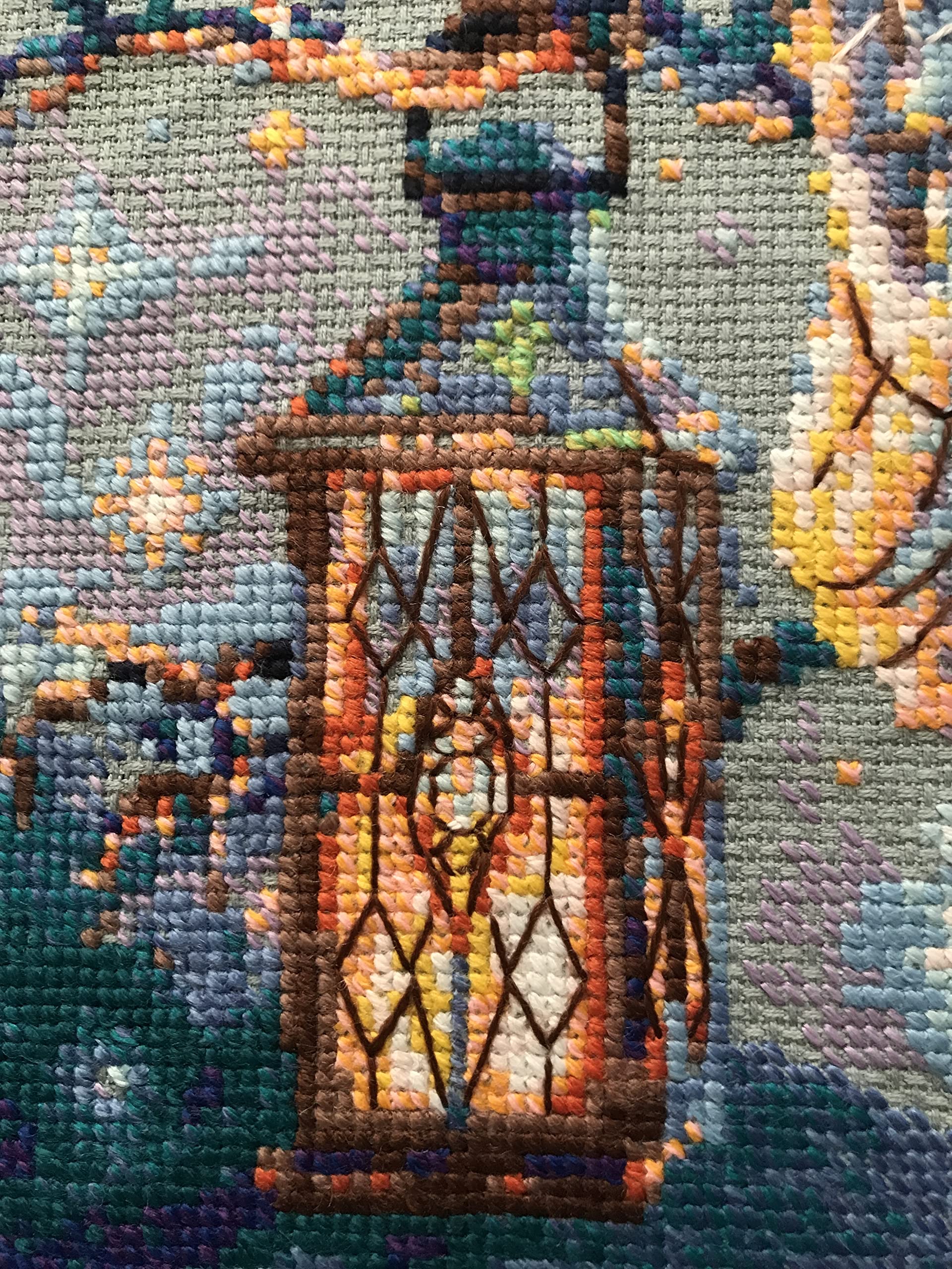 Riolis Windmühle Kreuzstich-Set – Komplettset Mit Garn, Nadel & Anleitung | 21x30 Cm